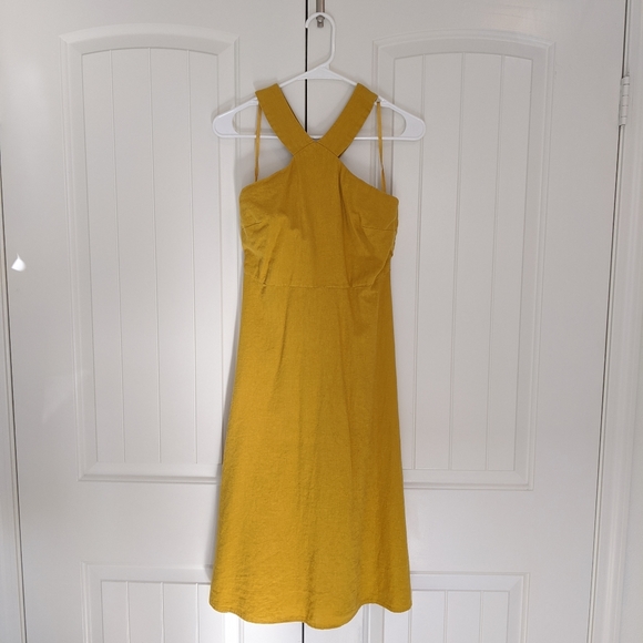 marigold yellow dress